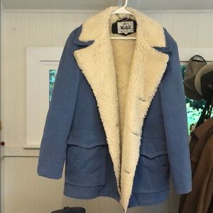 Woolrich Vintage Sherpa lined Coat